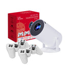 HY 300 Plus Remote Control Projector Interactive Retro Overhead Advertising Tablet Karaoke 4k Video Game Console 720p