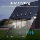 12MP O-KAM Pro Solar Powered Wireless 4G Camera PTZ Camera 4K Outdoor Security 4G Sim Card Solar CCTV Camera