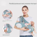 Advanced Multi-function 6-in-1 Hip Seat Ring Sling Backpack Bag Ergonomic Infant Wrap Baby Carrier