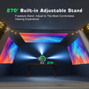 Full HD Home Theater Mini Video 1080P 720P 4k Rechargeable Smart Lcd Led Movie Android 12 Wifi Projectors with Built in Battery