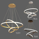 Modern Luxury Hanging Lamp Lighting Fixtures Led Decorative Ceiling Chandelier Pendent Light Modern
